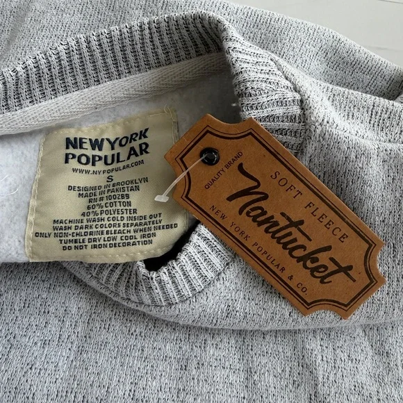 New NEW YORK POPULAR Myrtle Beach South Carolina Crewneck Sweatshirt SIZE S - Picture 8 of 9